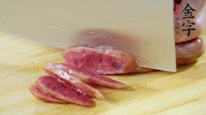 金字火腿、金字香腸、金字臘肉切片。