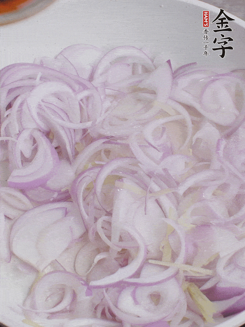 加2勺金字火腿XO醬。