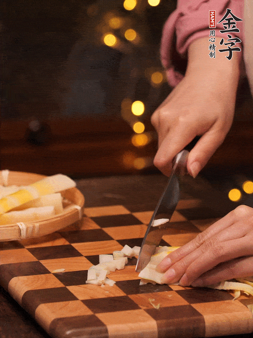 春筍，焯水切