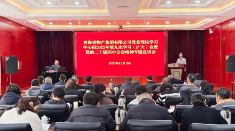 集團(tuán)黨委召開黨的二十屆四中全會(huì)精神宣講會(huì)