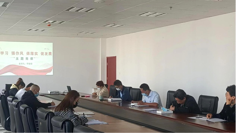 化工書院聯(lián)合黨支部開展轉(zhuǎn)作風、防風險、促發(fā)展系列工作